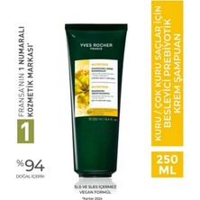 Yves Rocher 300 ml Kuru Çok Kuru Saçlar Için Besleyici Krem Şampuan Kamelina Yağlı