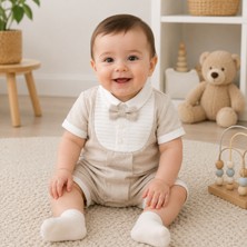 Mymio Erkek Bebek  Keten Barbatöz