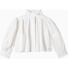 Chloe Chloé Kids Broderie Anglaise Pamuk Ceket Kız Çocuk