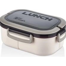 Noki Luxury Plastik Lunch Box Bej