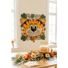 Partixa Safari Kaplan Kafa Folyo Balon