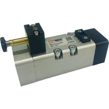 Semakmatic Pnömatik Iso 2 Solenoid Valf Serisi – 5/2 Tek Bobin, 5/2 Çift Bobin ve 5/3 Çift Bobin