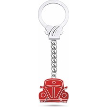 Silverize Volkswagen 1303 Araba Gümüş Anahtarlık T3