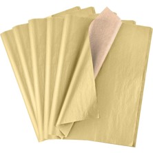 Koli Lazım Gold Pelur Kağıt 50X70CM - 10 Adet, Ambalaj ve Hediye Paketleme Kağıdı