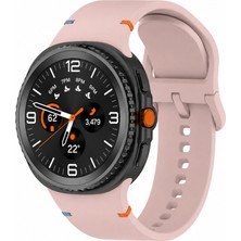 MobaxAksesuar Samsung Galaxy Watch 8 40MM 44MM Classic 46MM Kordon Spor Silikon Band Iprenkli