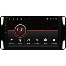 Carvocal Skoda Scala Android Multimedya Sistemi (2021+) CRV-4946XR Piano Black Çerçeve