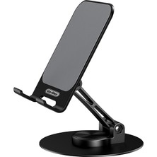 Go-Des Go Des GD-HD773 Ayarlanabilir Katlanabilir 360 Derece Dönebilen Telefon ve Tablet Standı Siyah