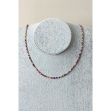 c-bhadu naturel 2 mm Zirkon Doğaltaş Kolye