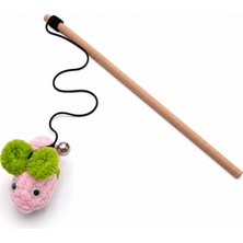 Savex Kedi Oltası - Dawcat - Arı Figürlü - Pembe/yeşil