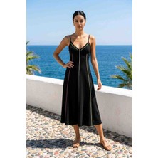 Q Boutique Sandy Askılı Elbise