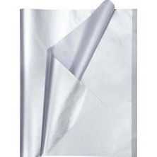 Koli Lazım Gümüş Pelur Kağıt 50X70CM - 10 Adet, Ambalaj ve Hediye Paketleme Kağıdı