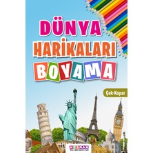 Kesman Kitap Dünya Harikaları Boyama Kitabı