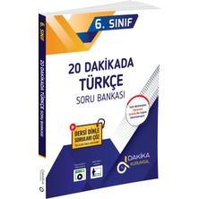 Dakika Yayınları 6. Sınıf 20 Dakikada Türkçe Kurumsal Soru Bankası