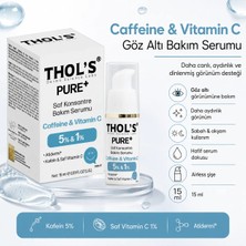 THOL'S PURE+ Caffeine 5% + Vitamin C %1- 15  ml (TB62) Bakım Serumu