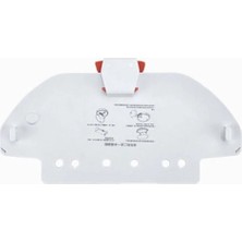 Roborge Xiaomi Mop P (STYTJ02YM) Robot Süpürge Uyumlu - Beyaz Mop Bezi Tutucu