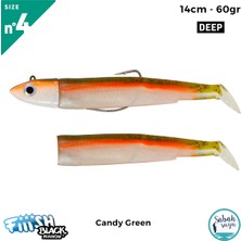 Fiiish Black Minnow BM140/4 BM787 Combo Deep 14CM 60GR Candy Green