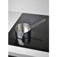 Qualitev 1 Adet 12 Cm Paslanmaz Çelik Kaçerola Sütlük Ve Sosluk 12x6 Cm Mini Yumurta Tavası