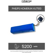 Roborge Philips Homerun 7100 Robot Süpürge Uyumlu Batarya 5200 Mah - Muadil Ürün