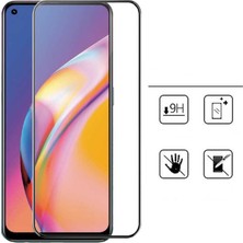 Tekno Grup Oppo A76 Tam Kaplayan Cam Ekran Koruyucu Temperli Sert Cam