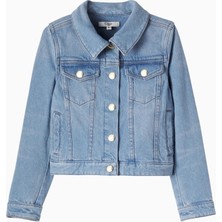 Chloe Chloé Kids Kot Denim Ceket Kız Çocuk