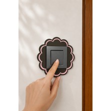 Icon Layer Flower Dekoratif Priz Anahtar Çerçevesi