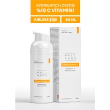 Mallards C-Force 10 Losyon, Aydınlatıcı ve Yaşlanma Karşıtı C Vitamini Losyonu (%10), 50 ml