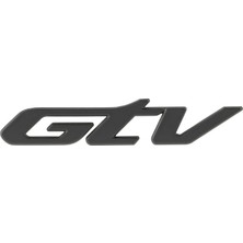 Piaggio Vespa "gtv" Amblemi Sağ Taraf *siyah* / Pıaggıo