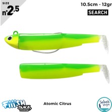 Fiiish Black Minnow BM105/2.5 BM3214 Combo Search 10.5cm 12GR Atomic Citrus