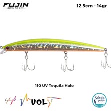 Fujin Volt VL125S 12.5cm 14GR Maket Balık 110 Uv Tequila Halo