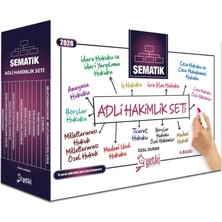 Yetki Yayınları Adli Hakimlik Şematik Set 2026