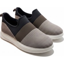 Zueofficial Erkek Hakiki Deri Günlük Spor Ayakkabı Ortopedik Hafif Taban Nefes Alan Slip-On Sneaker
