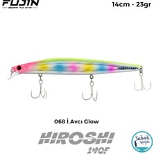 Fujin Hiroshi 140F 14CM 23GR Maket Balık 068 I.avcı Glow