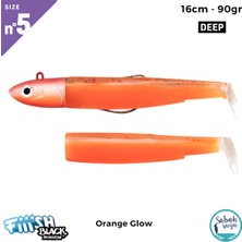 Fiiish Black Minnow BM160/5 BM3178 Combo Deep 16CM 90GR Orange Glow