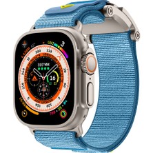 Five-E Apple Watch 10 46MM Kumaş Hasır Örgülü Outdoor Urbanmesh Kordon Kayış