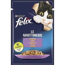 Felix Kuzu Etli 85 gr Yetişkin Kedi Yaş Maması
