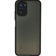 Fiberliz Newface Xiaomi Redmi Note 10 Kılıf Montreal Silikon Kapak - Siyah