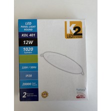 K2 LED Sıva Altı 4000 K Ara Renk LED Panel