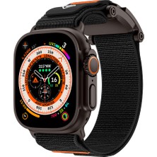 Five-E Apple Watch Ultra 2 49MM Kumaş Hasır Örgülü Outdoor Urbanmesh Kordon Kayış