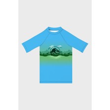 Slipstop Volcore Baskılı Uv Korumalı Kısa Kollu Mayo T Shirt Erkek Çocuk T Shirt ST2632110003