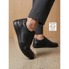Komcero 3498 Erkek Hakiki Deri Dikişli Comfort Atom Casual Ayakkabı