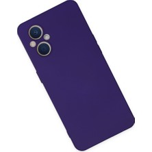 Özssay Reno 7 Lite Kılıf Nano Içi Kadife Silikon - Mor