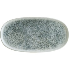 Bonna Porselen Lunar Mavi 30 cm Hygge Oval Servis