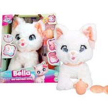 Dağtaş Kırtasiye Bella Peluş Sevimli Kedicik Sesli Oyuncak Kedi