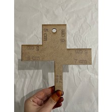 GBA Köşe Yapma Cetveli Dikiş Nakış Patchwork Çanta Kalıbı Dikiş Kalıbı Makyaj Çantası Pratik Dikiş Payı