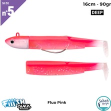 Fiiish Black Minnow BM160/5 BM1427 Combo Deep 16CM 90GR Fluo Pink
