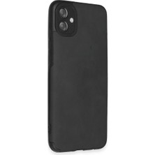 Özssay Galaxy A04E Kılıf Loop Deri Silikon - Siyah