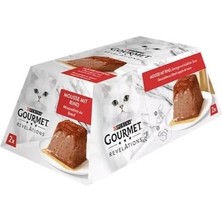 Gourmet Gold Gourmet Revelations Sığır Etli 2X57 gr Yetişkin Konserve Kedi Maması