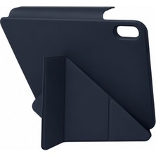 Özssay iPad 2025 10.9 10.nesil (A16) Edz Manyetik Standlı Tablet Kılıfı - Lacivert