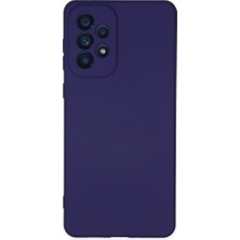 Özssay Galaxy A23 4g Kılıf Nano Içi Kadife Silikon - Mor