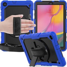 Özssay Galaxy T510 Tab A 10.1 Kılıf Pars Tablet Kapak - Mavi